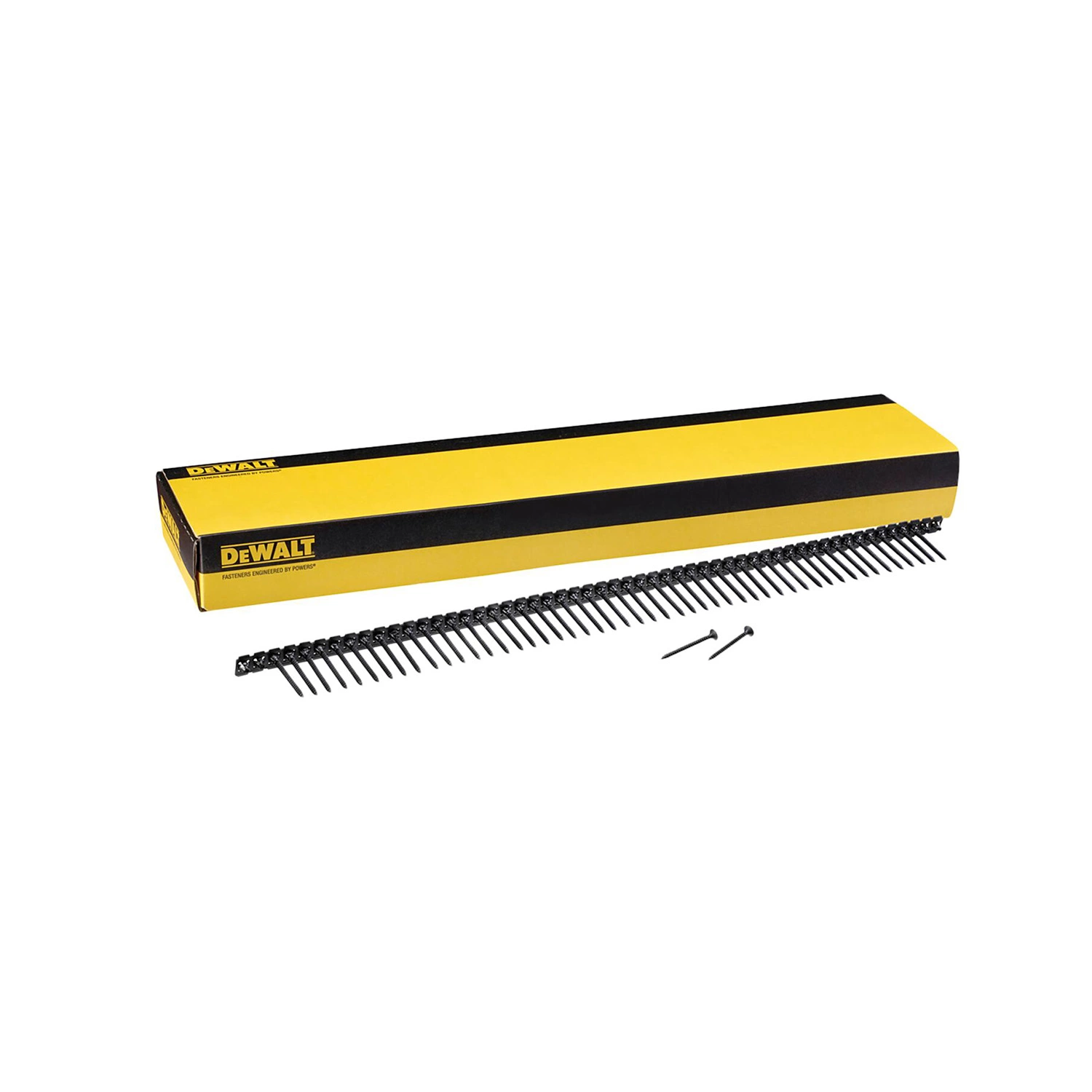 DeWALT DWF500045F Vis pour plaques de plâtre en bande à filetage fin - 3,5 x 45 mm - 1 000 pièces-image
