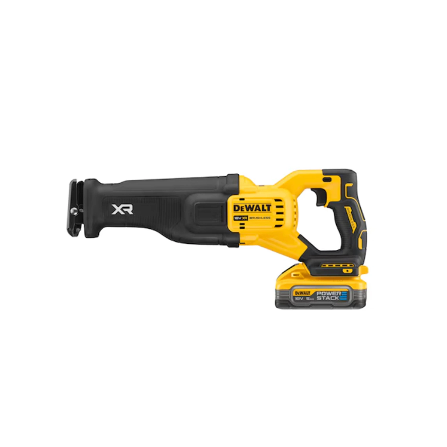 DeWALT DCS386H2T Kit scie sabre sans fil 18 V Li-ion (2 batteries 5,0 Ah) dans TSTAK-image