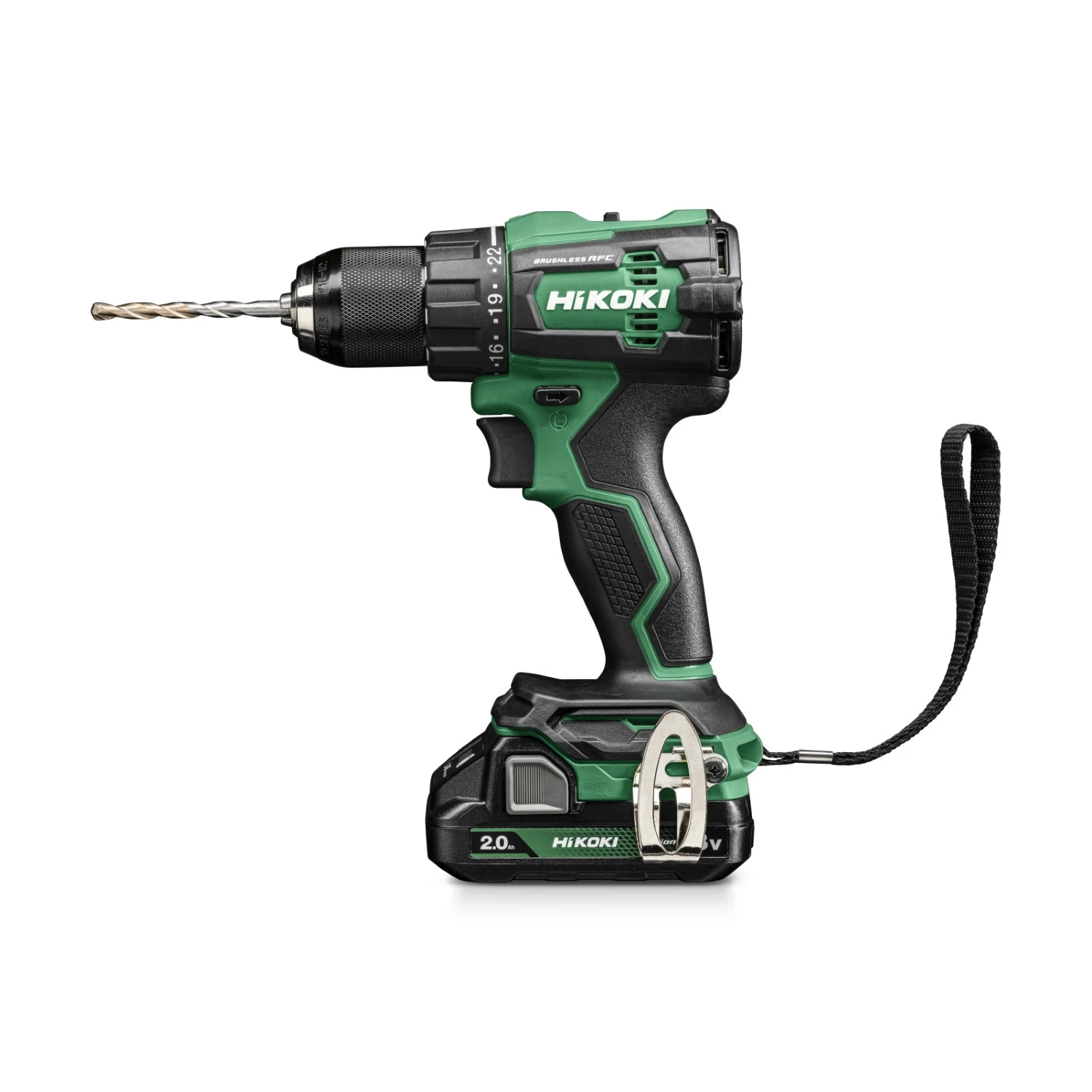 HiKOKI DV18DEWQZ Accu klop-boor-schroefmachine - 18 V - 70Nm - Incl. lader en 2x 2.0Ah accu's - HSC II koffer-image
