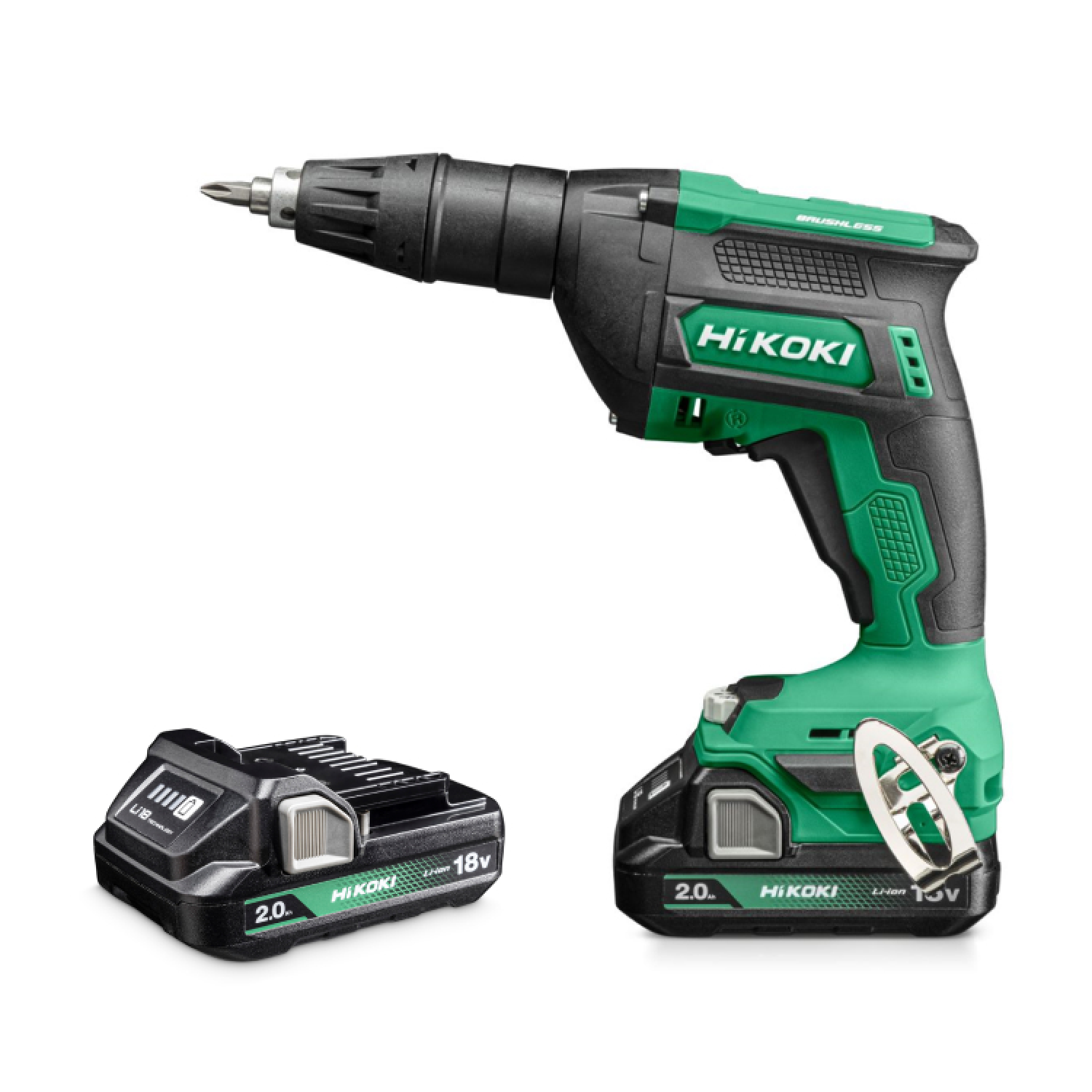 HiKOKI W18DAWAZ 18V Set de tournevis sans fil (2x 2.0Ah batterie) HSC III-image