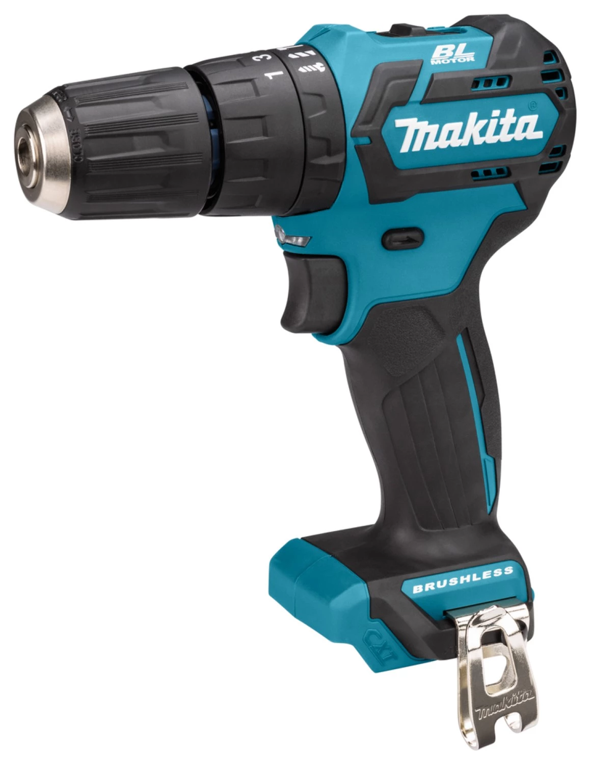 Makita HP332DZ - Perceuse visseuse à percussion sans fil Li-Ion 10,8V (machine seule) - moteur brushless-image
