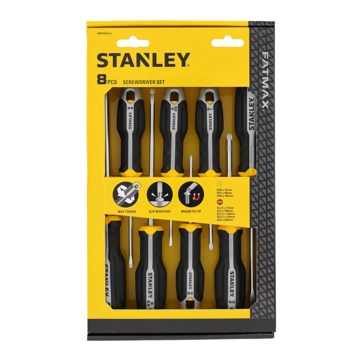 Stanley FMHT65761-0 FATMAX 8-delige Schroevendraaierset - PH/SL