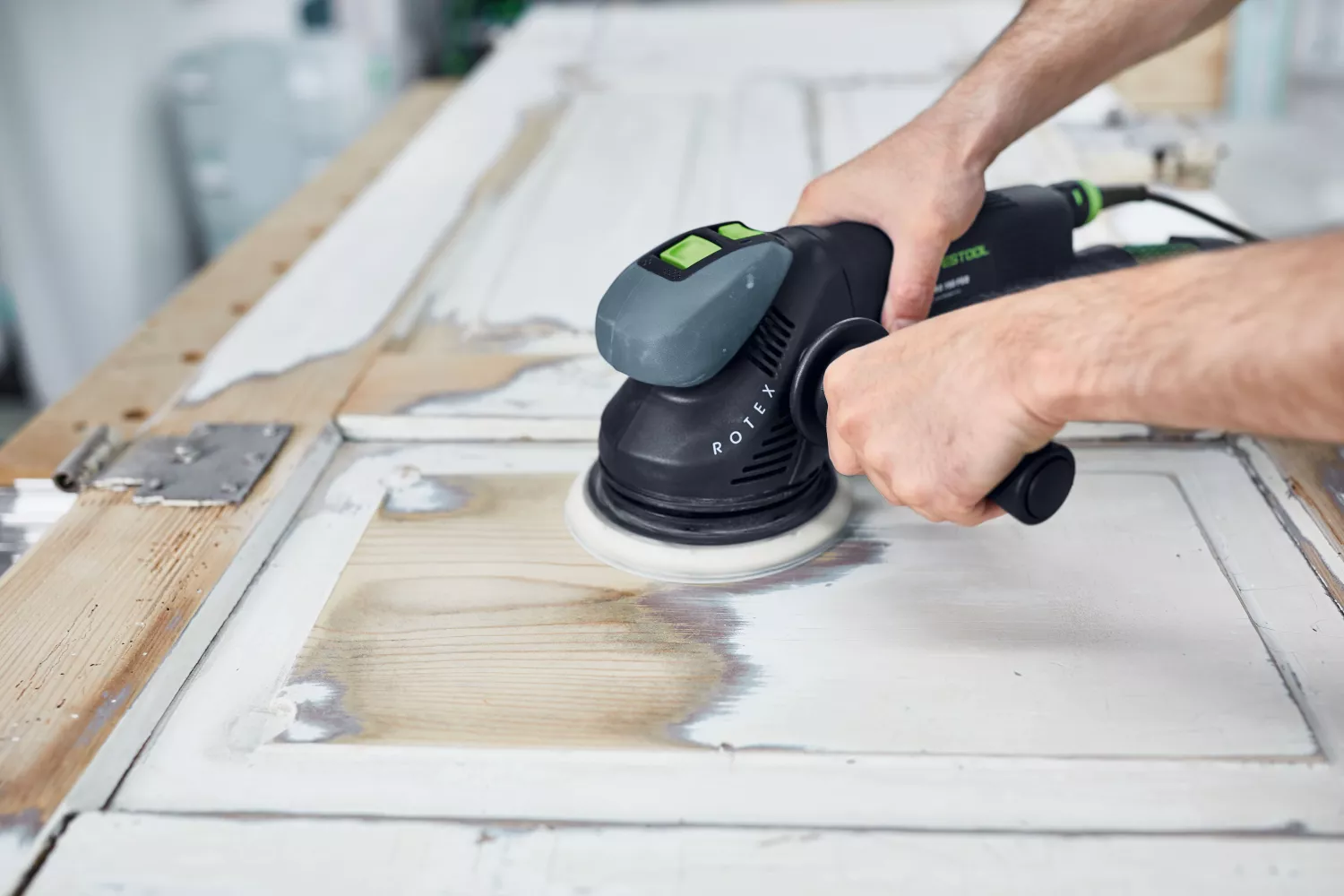 Festool Rotex RO 150 FEQ-Plus 100Y Ponceuse excentrique en systainer - 720W - 150mm-image