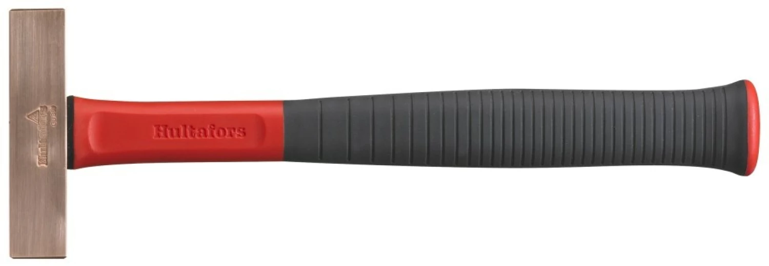 Hultafors CU 300 Marteau en cuivre - manche en caoutchouc - 400 grammes-image