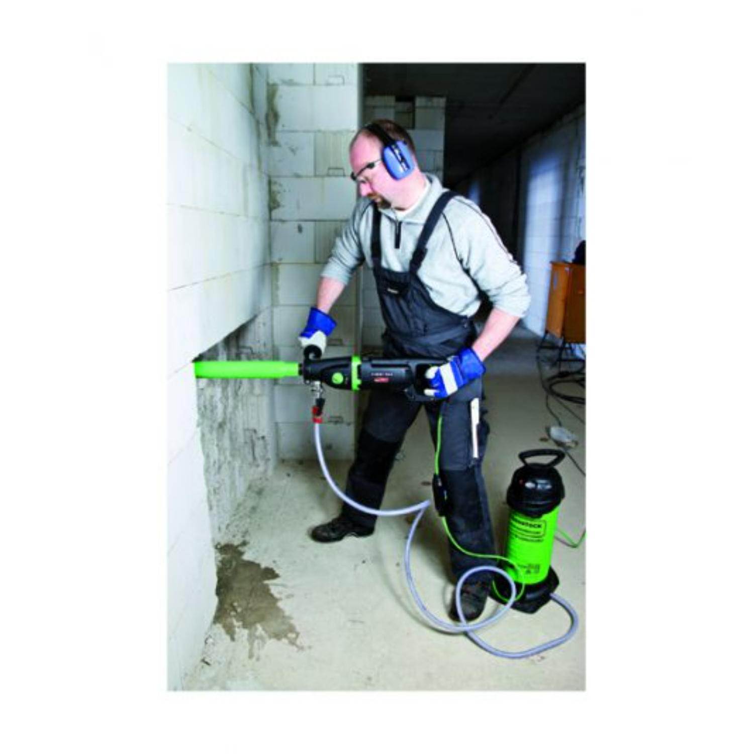 Eibenstock ETN 162/3 Set A1 Foret diamanté - 2200W - avec épaisseur. forets 31/61/81/131-image