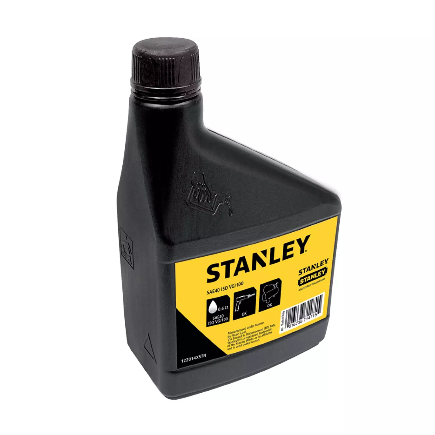 Stanley 122014XSTN Olie voor gereedschap en compressoren - 0,6L-image