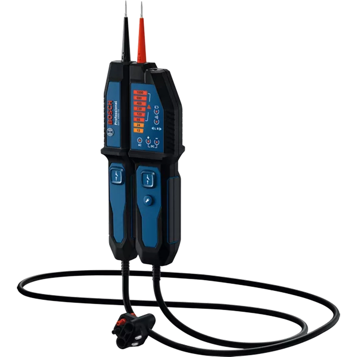 Bosch GVT 1000-15 Contact spanningstester in etui - AC/DC 1000 V - CAT III 1000 V / CAT IV 600 V-image