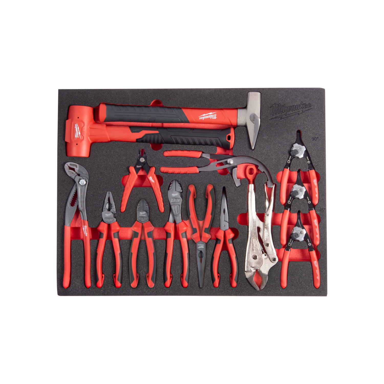 Milwaukee 4932500760 set d’outils dans mousse de calage - 14 pièces-image