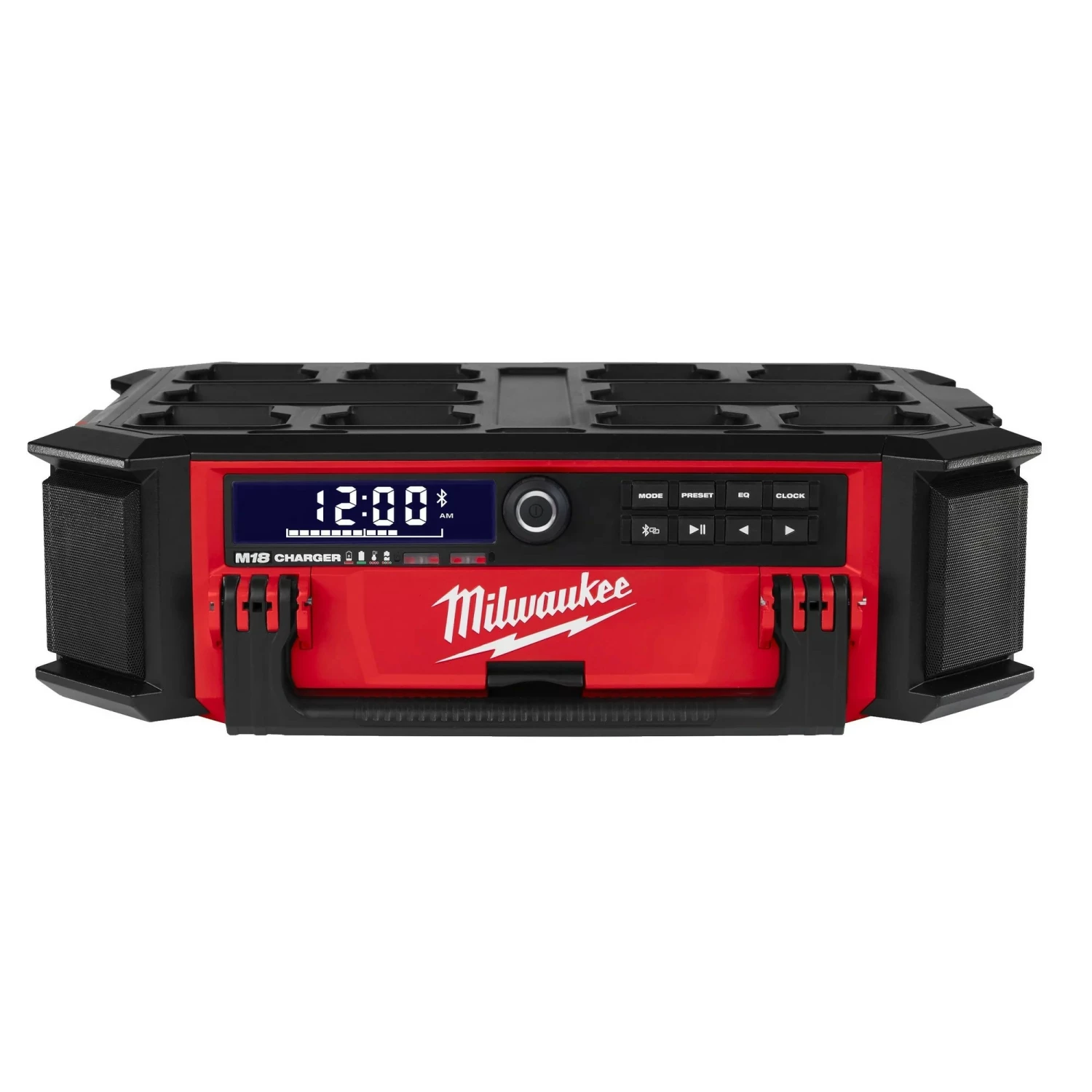 Milwaukee M18 PRCDAB+-0 18V Li-Ion batterie packout radio de chantier - DAB+ - IP58-image