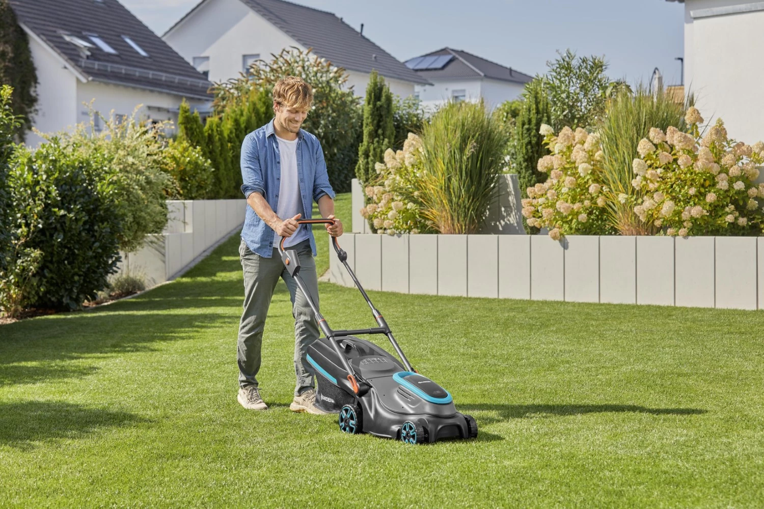 Gardena PowerMax 37/36V P4A corps de tondeuse à gazon sans fil - 37 cm-image