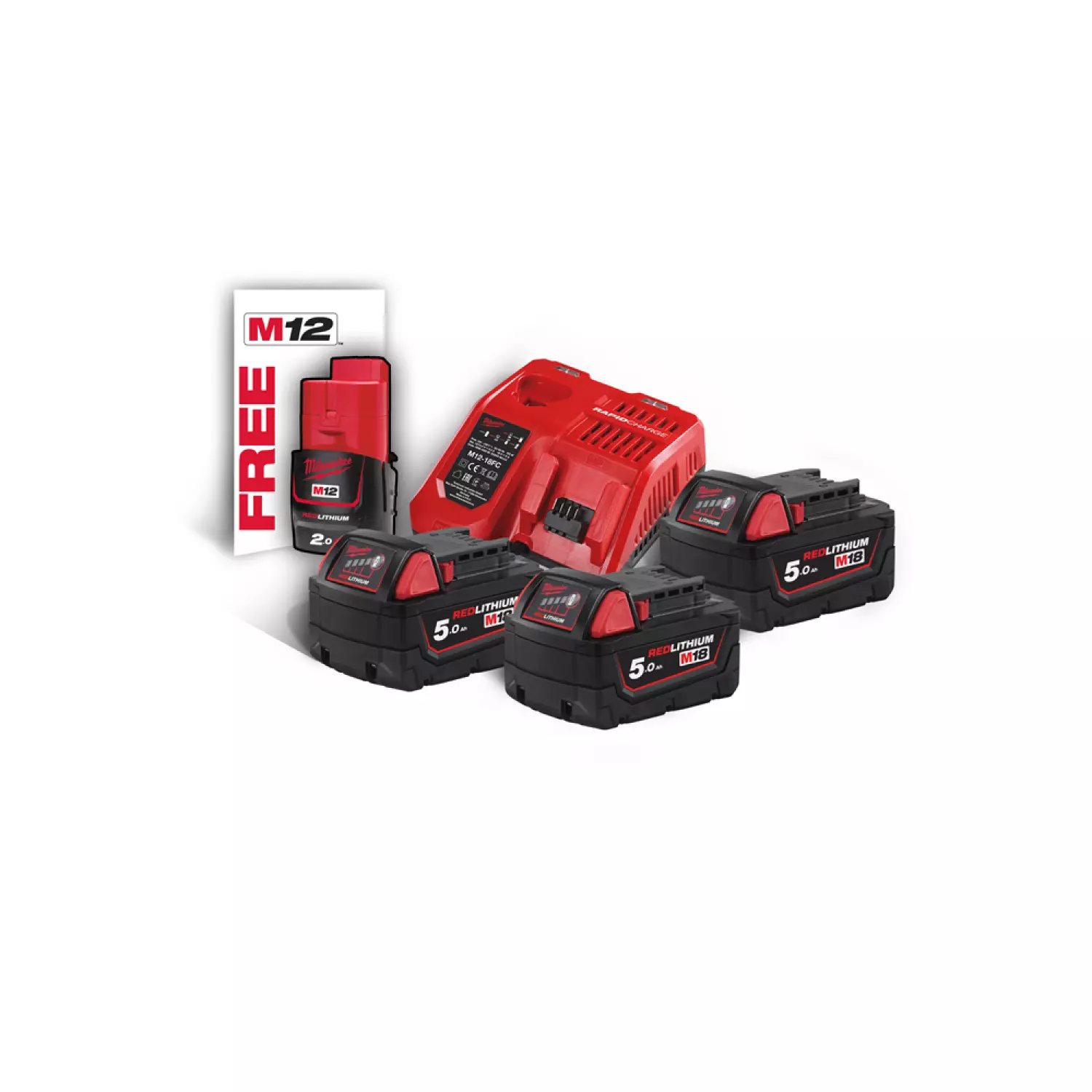 Milwaukee M18 NRG-503 NRG kit - 18V-image