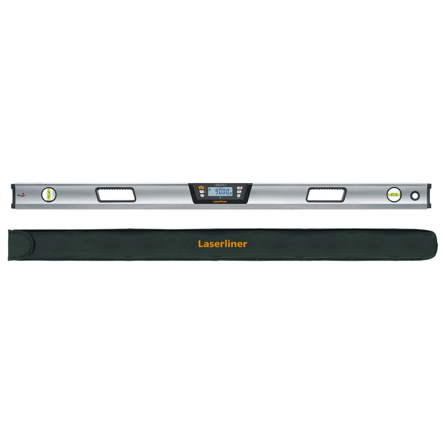 Laserliner DigiLevel Pro 100 Niveau à bulle numérique dans un étui - magnétique - Bluetooth - 1000 mm-image
