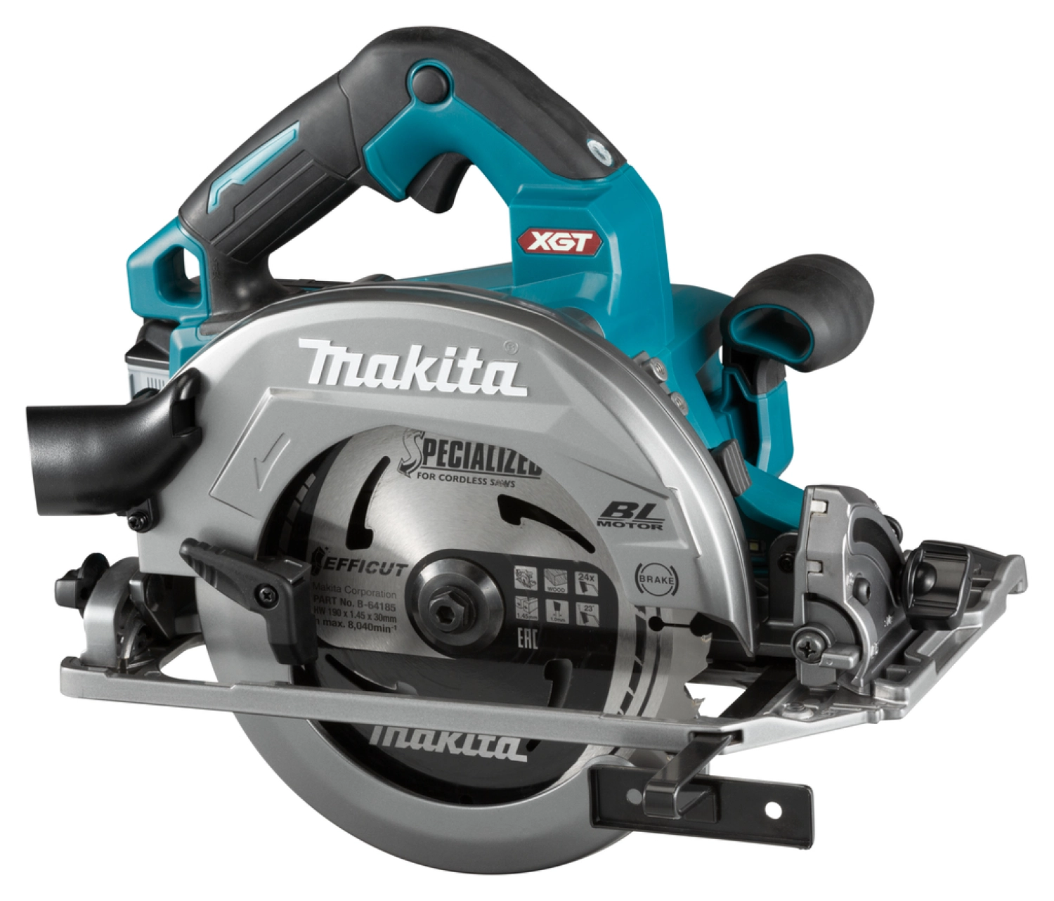 Makita HS004GZ01 XGT 40V Max Li-Ion accu cirkelzaag body - 190mm - koolborstelloos-image