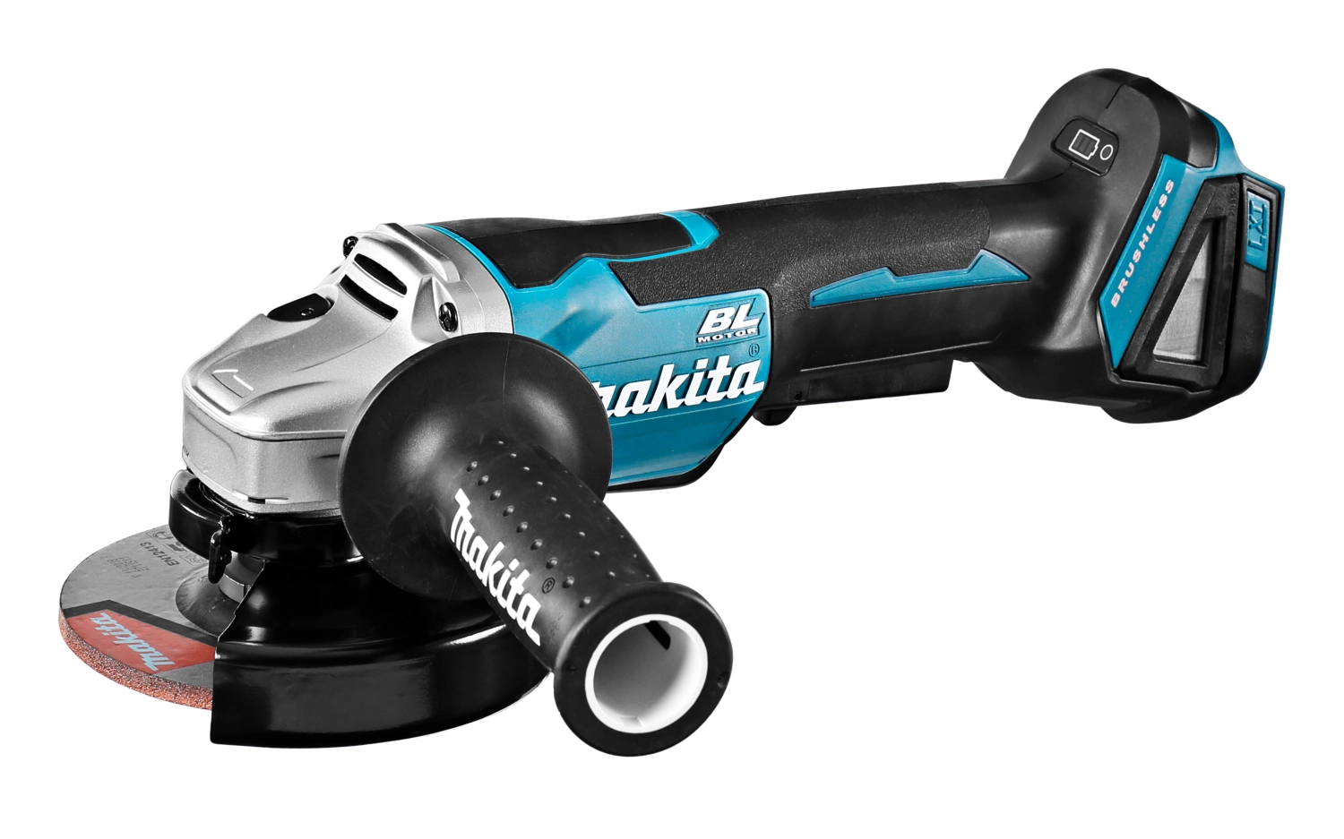 Makita DGA505Y1J 18V Li-Ion Scie Sauteuse Corps + 1.5Ah Batterie dans Mbox - 125mm - Sans Charbon - Démarrage Progressif-image