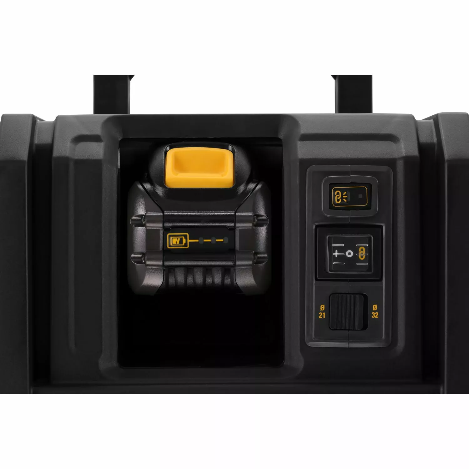 DeWALT DCV586MT2 54V Li-ion XR FlexVolt accu bouwstofzuiger set (2x 6.0Ah) - Nat/Droog - 2000W - M-Klasse - 11L - koolborstelloos-image