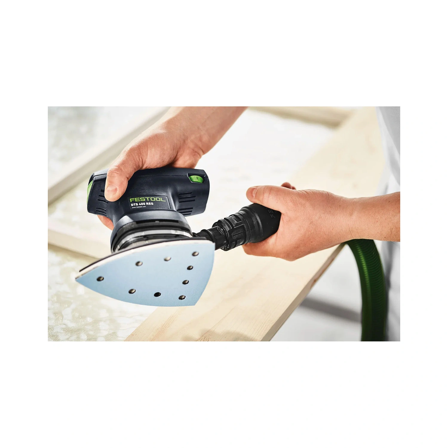 Festool DTS 400 REQ-Plus Ponceuse delta dans un Systainer - 250 W - 100 x 150 mm