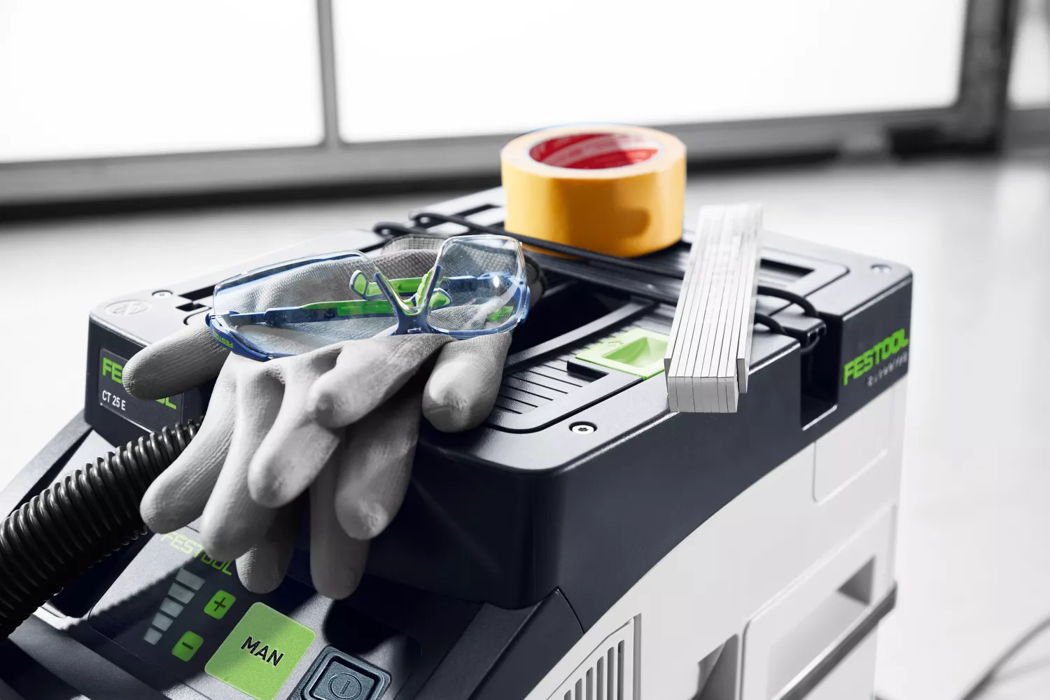 Festool CT 25 Aspirateur de chantier poussière-eau - 1200 W - 25 L-image