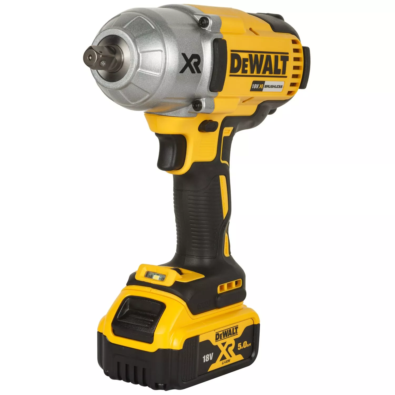 DeWALT DCF899P2 - Set clé à choc Li-Ion 18V (2x batterie 5.0Ah) dans coffret TSTAK - 1625Nm - Moteur brushless-image