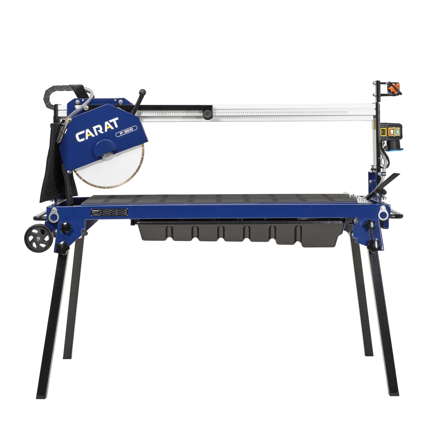 Carat P-3510 Staal 230V - Brugzaagmachine - 2200W - 100cm - 350 x 25,4mm-image