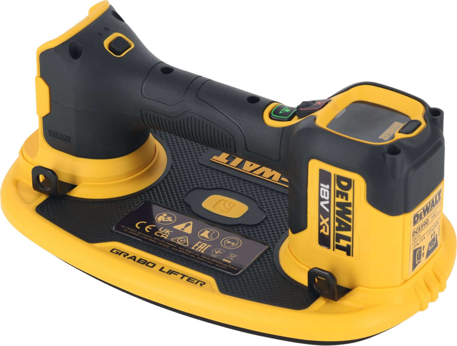 DeWALT DCE590N 18V Li-ion batterie Porte-carreaux aspirant sans batterie - 120kg-image