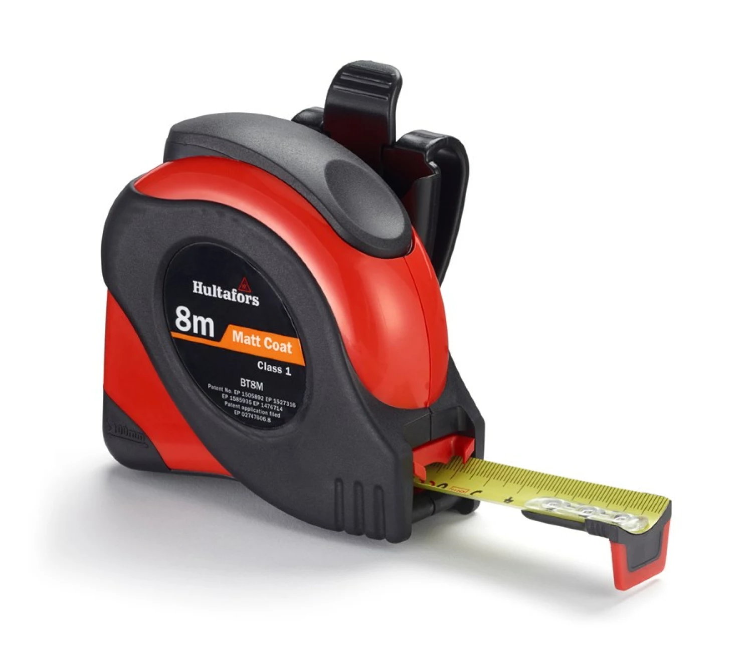 Hultafors BT 8M Rolbandmaat staal - 8m x 25mm-image