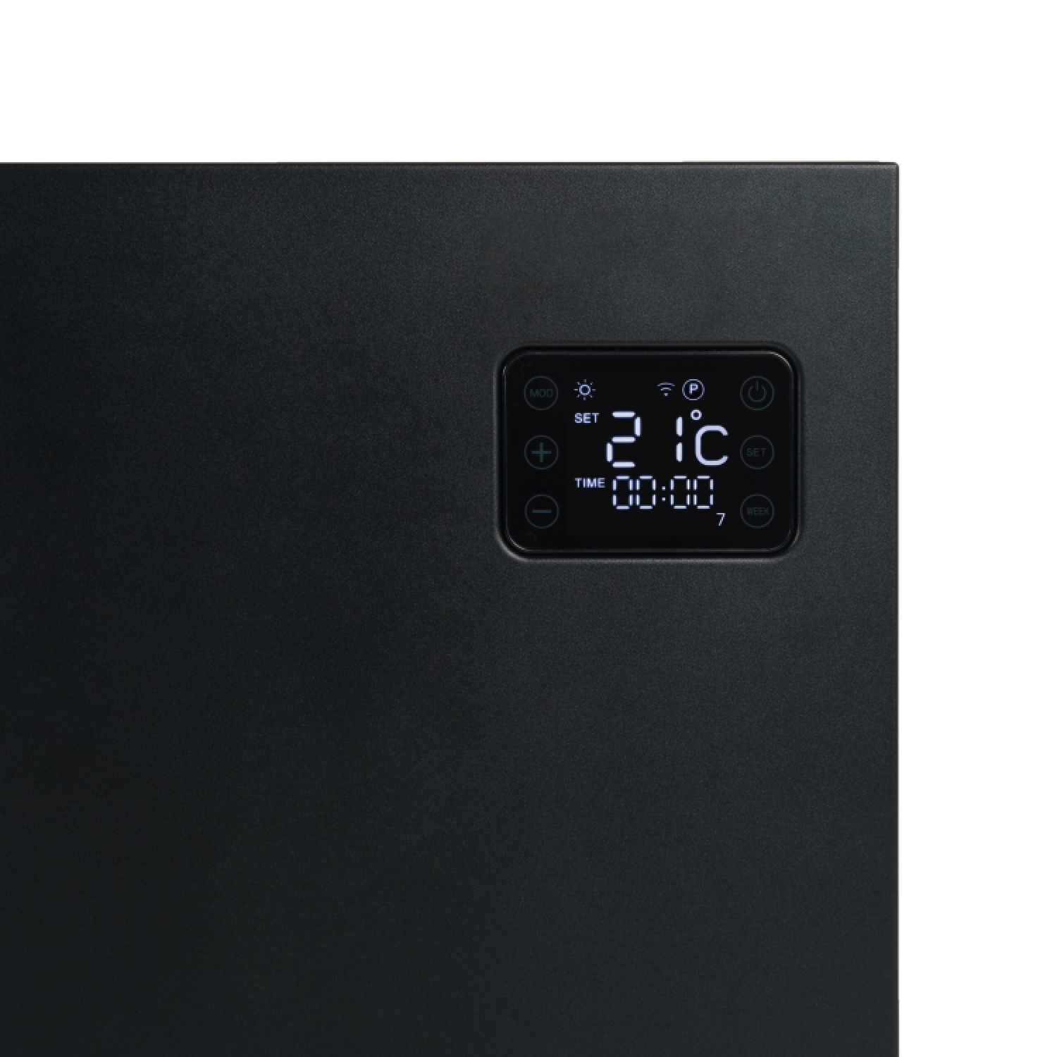 EUROM Alutherm Sani 1200 Wifi Black Convectorkachel - 1200W - 48m3-image