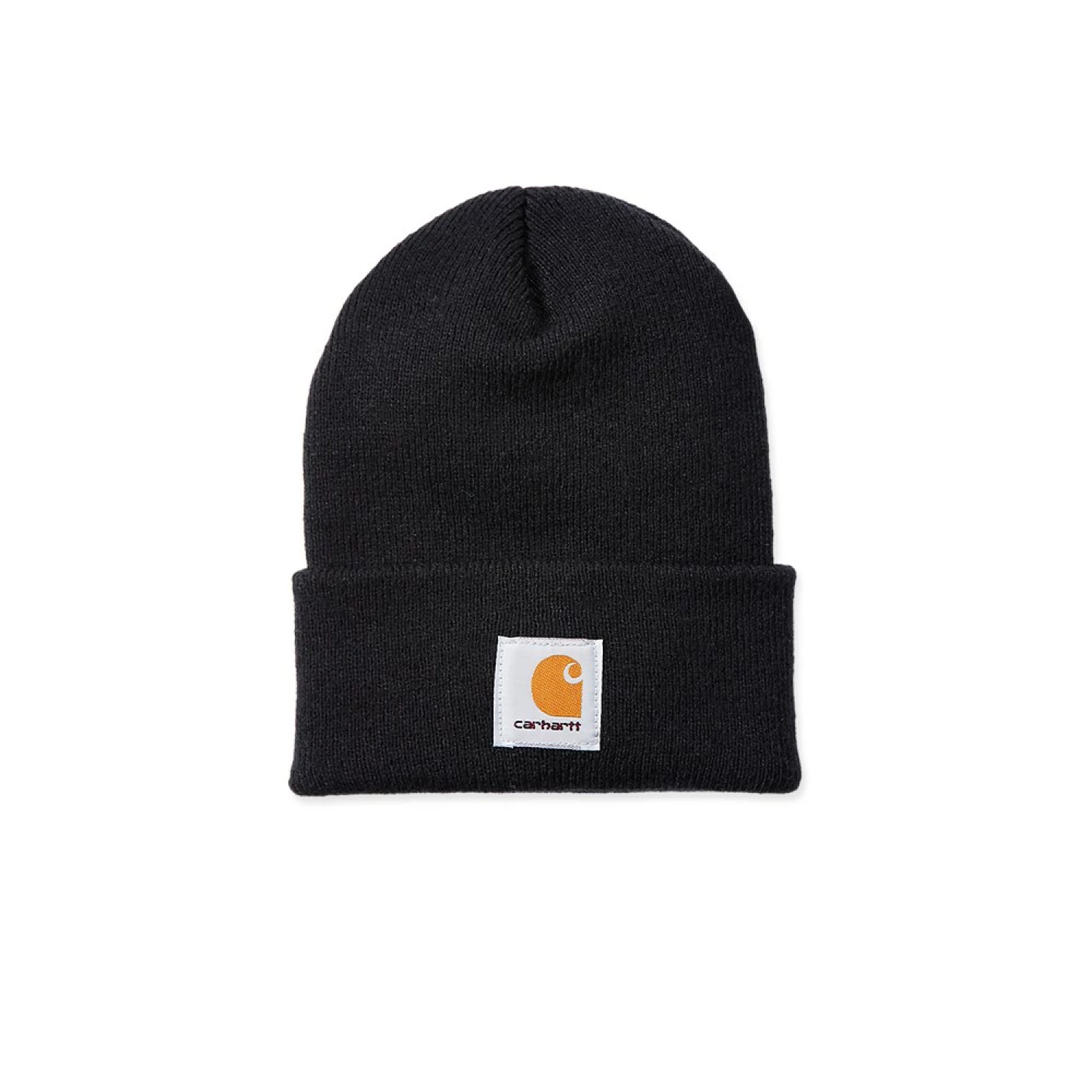 Carhartt A18 -  Bonnet côtelé - Unisexe - taille unique - Noir-image