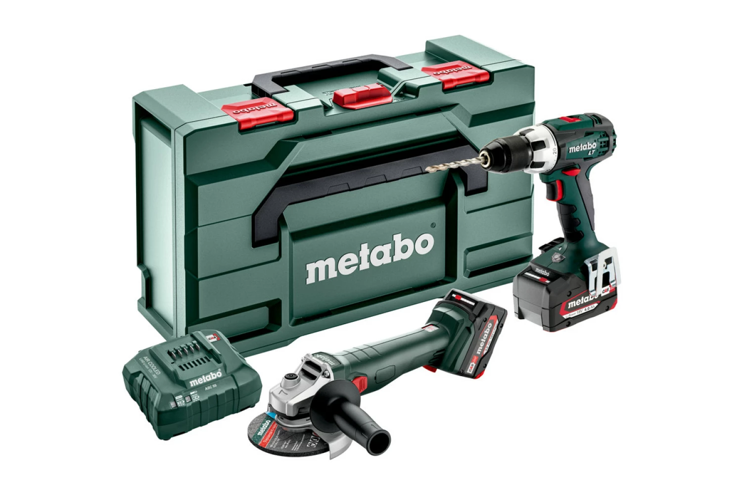 Metabo Combo Set 2.4.1 18V Li-Ion accu combiset in MetaBox (2x 4.0Ah)-image