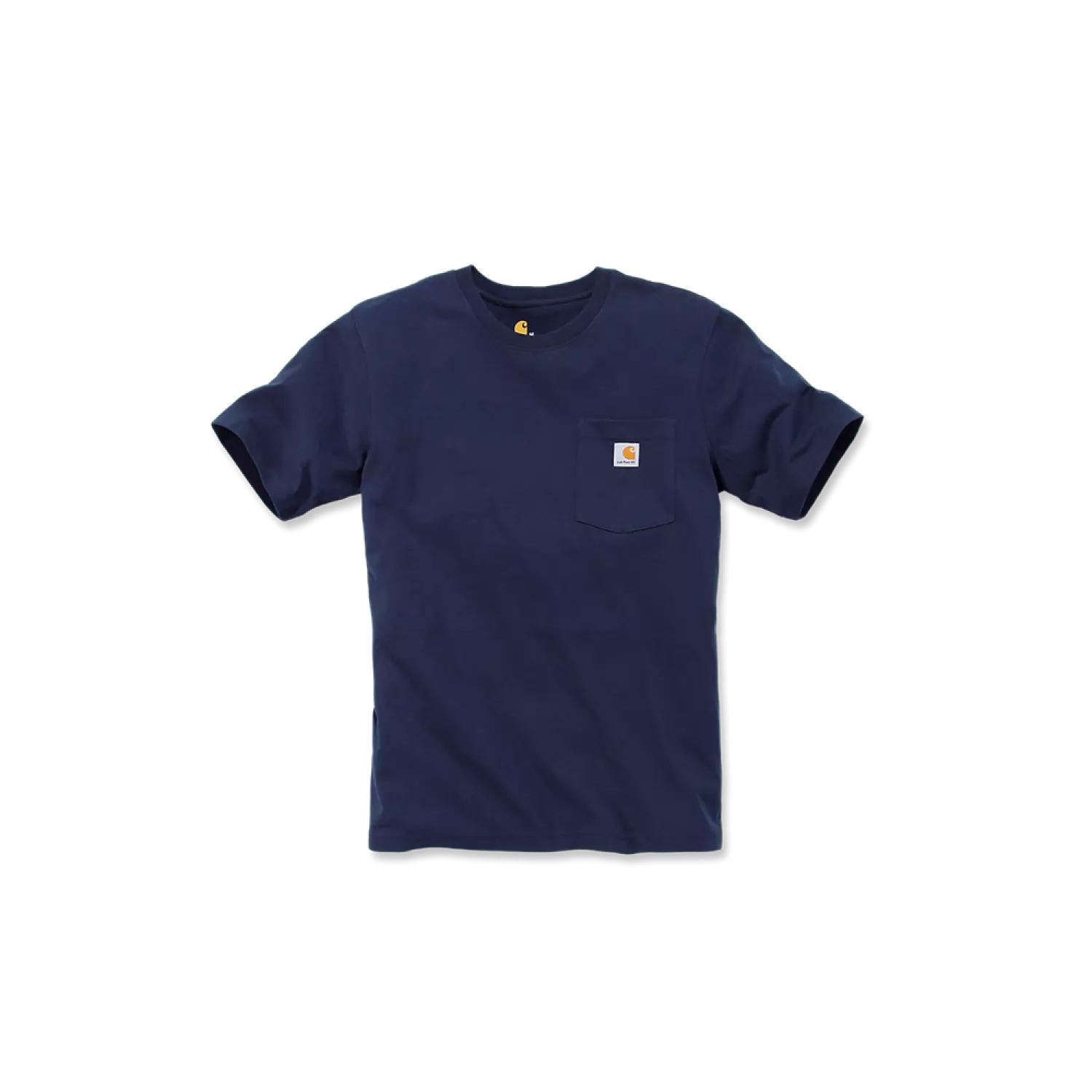 Carhartt T-shirt Dearborn Pocket Bleu marine - XS-image