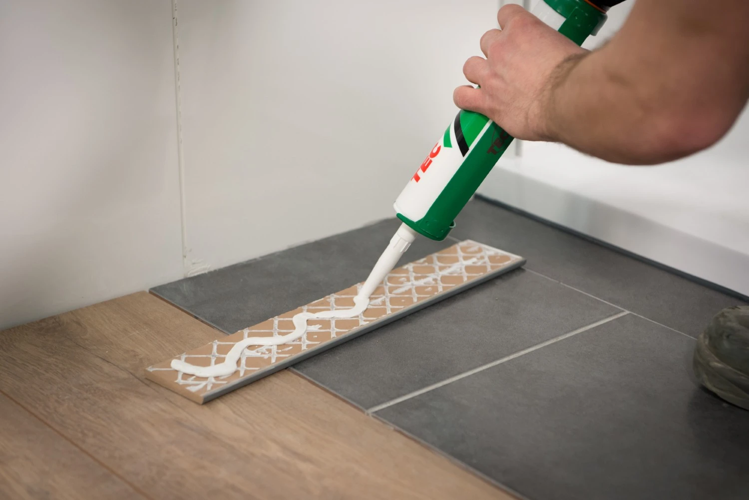 TEC7 Mastic de montage - Blanc - Cartouche - 310 ml (10 cartouches + 2 offertes)