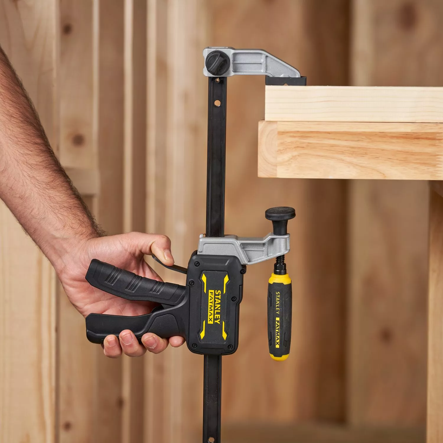 Stanley FMHT83007-0 Hybrid Eenhands Lijmklem - 450mm-image