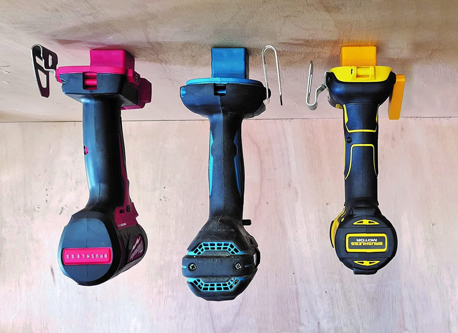 StealthMounts TMSPACE-GRN-6 Blocs d'écartement pour support d'outils - 12 mm - pour Hikoki - vert - 6 pièces-image