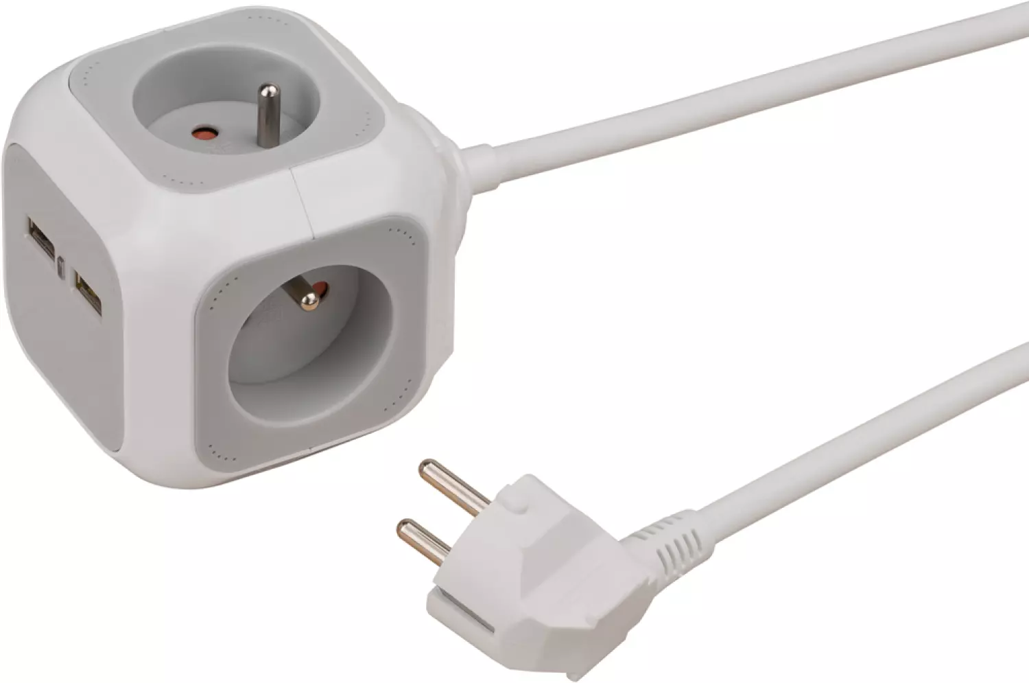 Brennenstuhl ALEA-Power Bloc de prises pour chargeur USB 4 voies, 1.4m H05VV-F 3G1.5-image