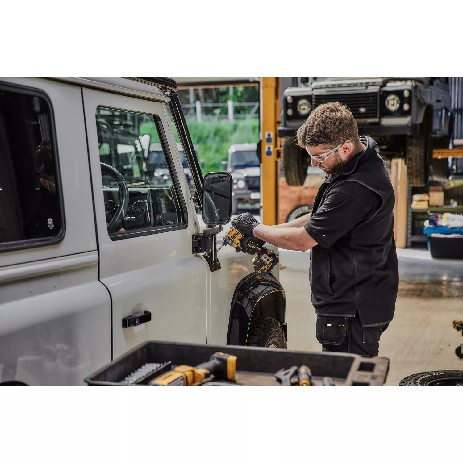 DeWALT DCF850N 18 V Li-ion compact à batterie corps de tournevis à percussion - 1/4" - 205 Nm - sans balais-image