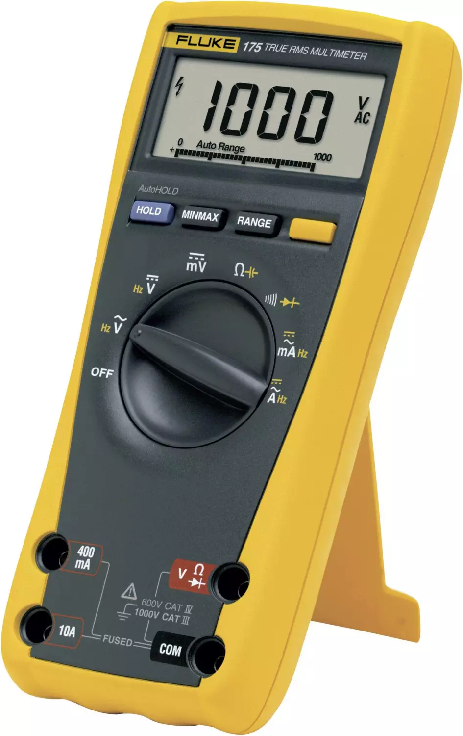 Fluke 175 True-RMS - Multimètre numérique - AC/DC 1000V & 10A-image