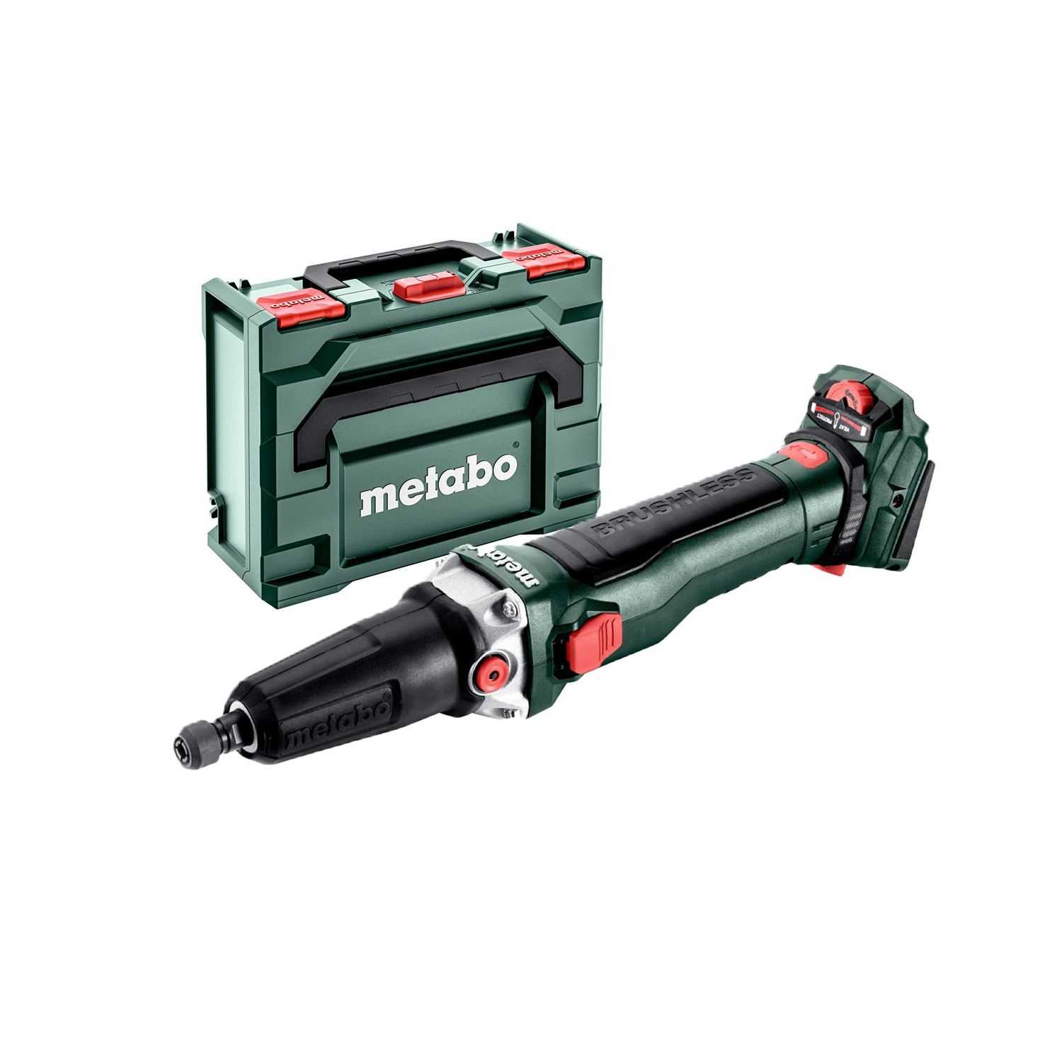 Metabo GVB 18 LTX BL 11-28 18V Li-Ion accu rechte slijper body in MetaBox - 6mm - 8000 - 28000 /min-image