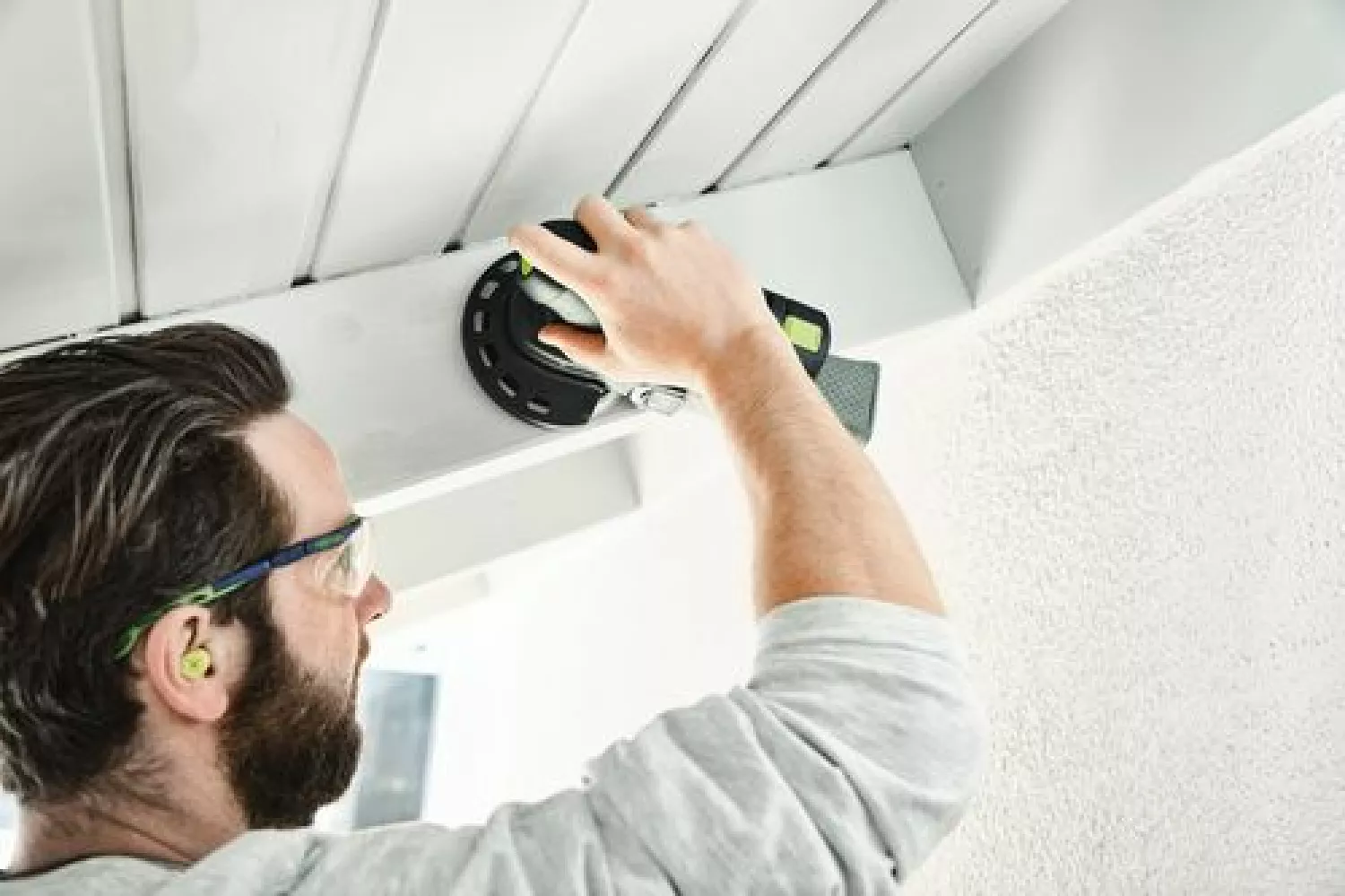 Festool ETSC 125-Basic ERGO 18V Li-Ion accu Excenterschuurmachine in systainer - met 3.1Ah accu