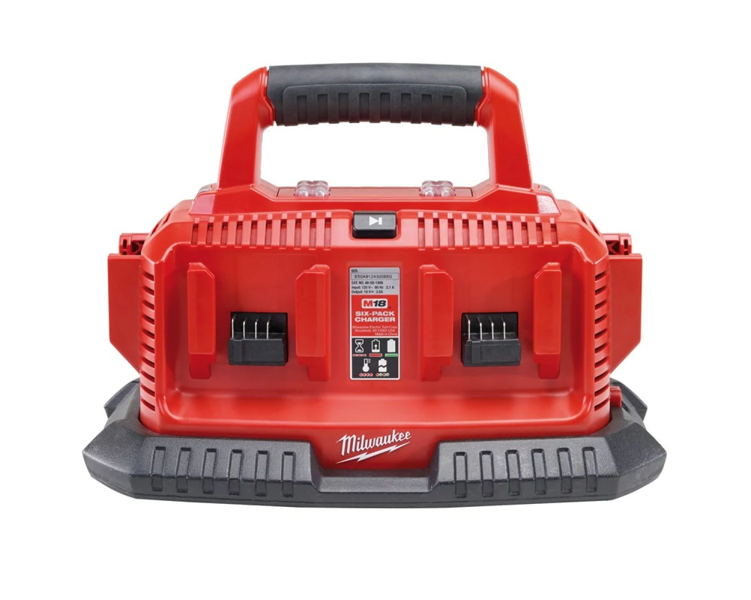 Milwaukee M14-18 C6 14.4V / 18V Li-Ion Accu multilader - 6 accu's-image