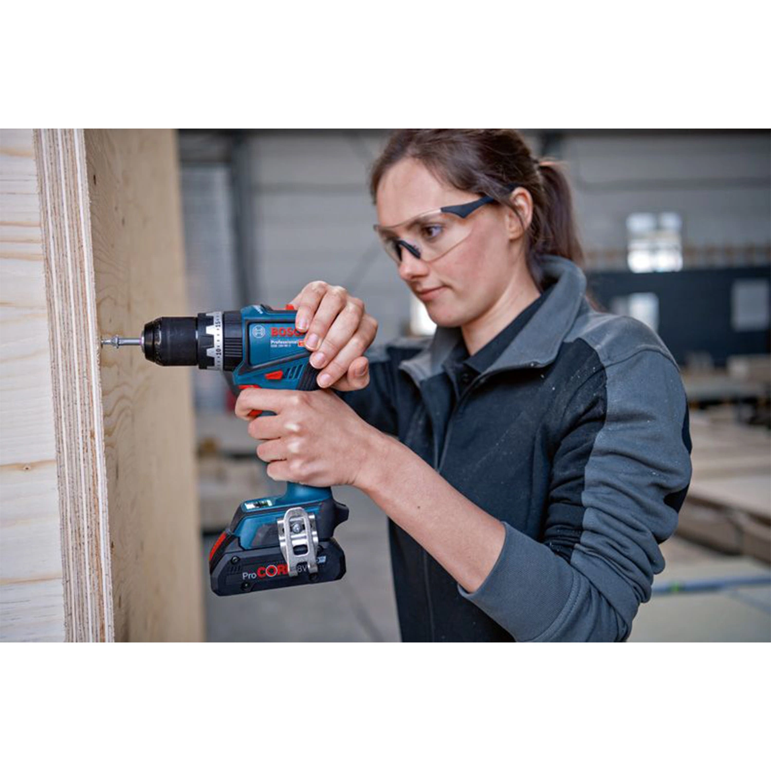 Bosch GSB 18V-90 C Perceuse à percussion sans fil-image