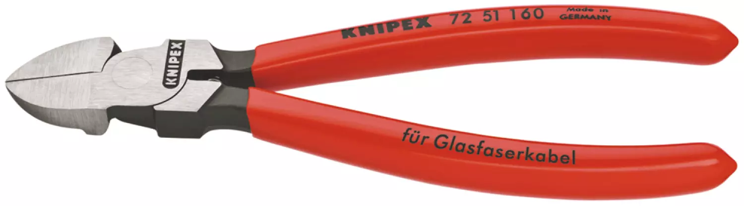 Knipex 7251160 Zijsnijtang voor vezelkabel - 160mm-image