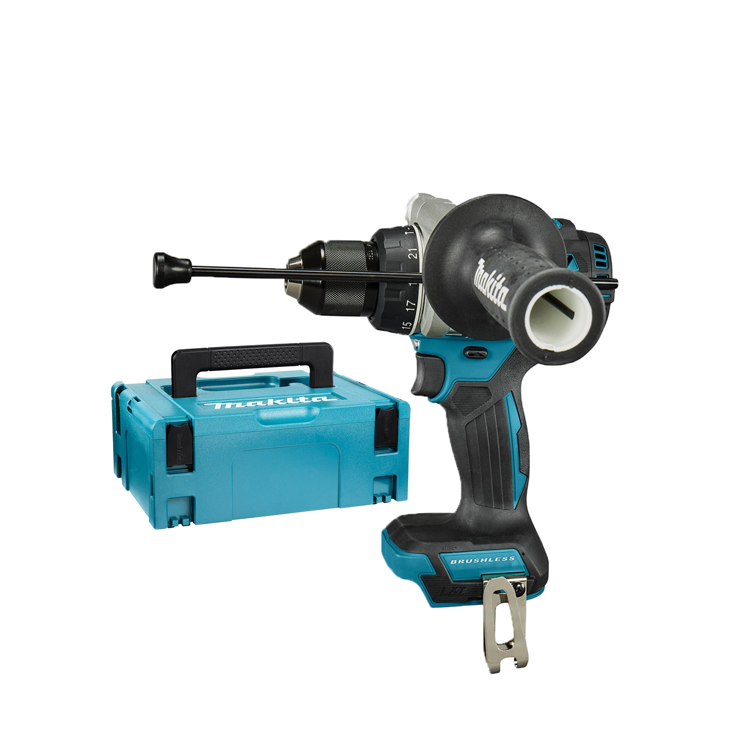Makita DHP492ZJ 18V Li-ion accu klopboor-/schroefmachine body in Mbox- 130Nm - koolborstelloos-image