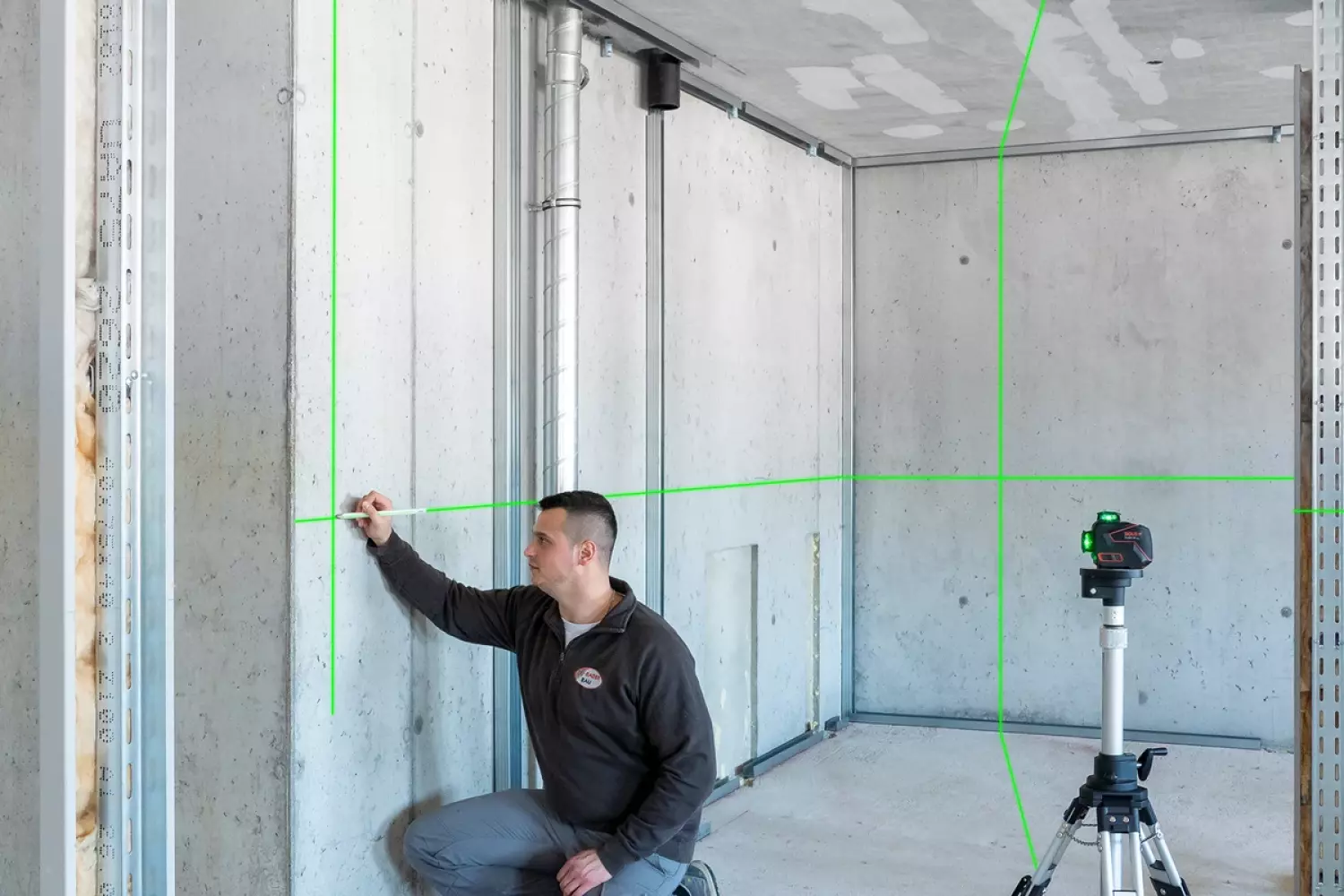 Sola PLANO 3D Green Professional 360° Laser à croix dans un coffret - Vert-image