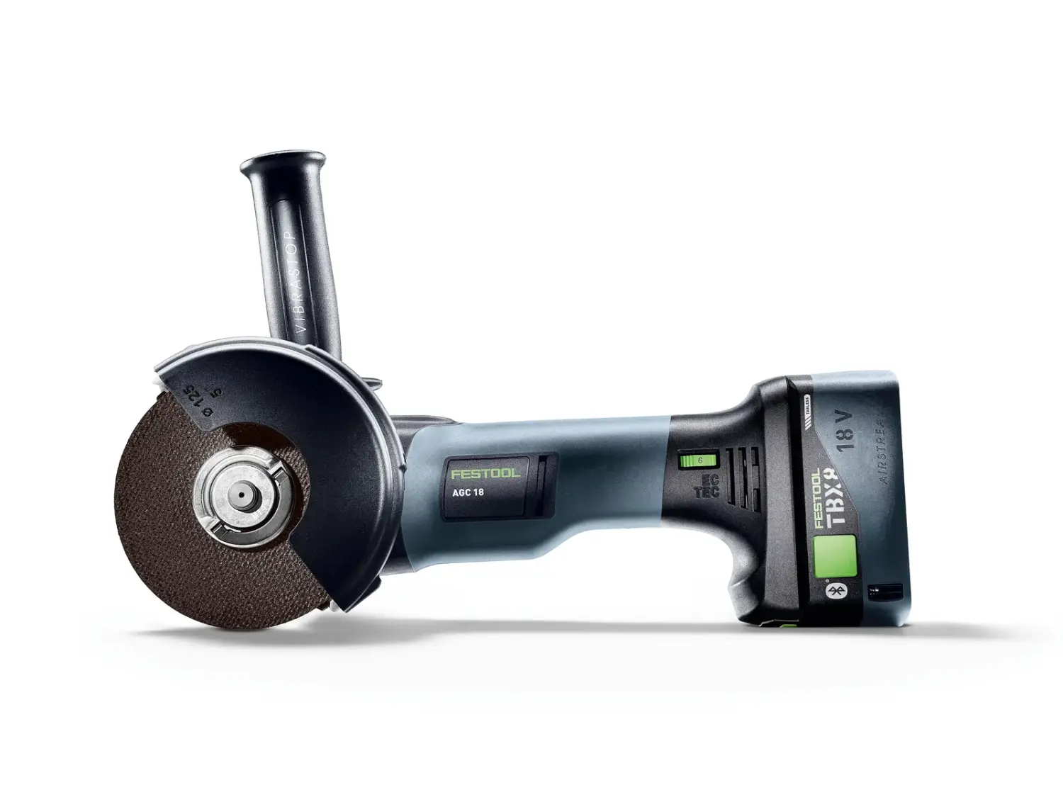 Festool AGC 18-125 EB-Basic Accu haakse slijper body in systainer