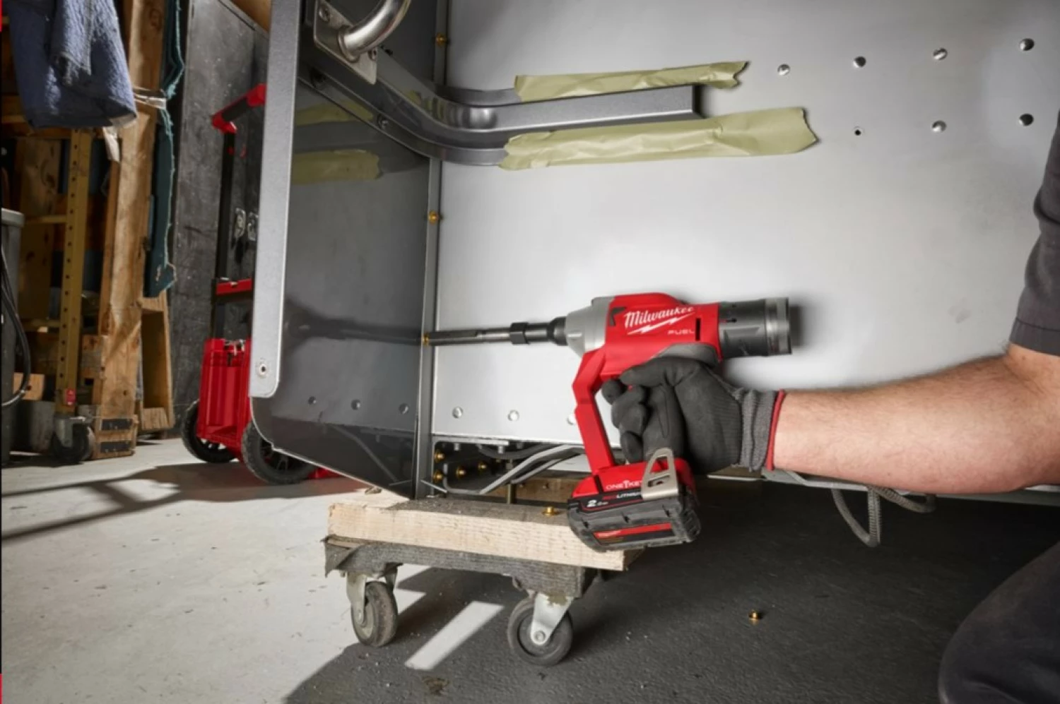 Milwaukee M18 ONEFLT-0X 18V Li-Ion accu slotbout tang body in HD-Box-image