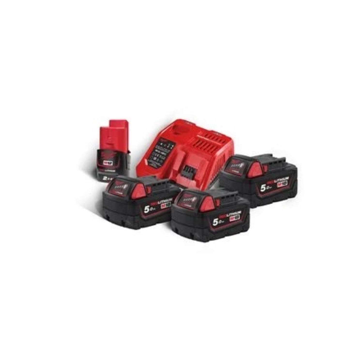 Milwaukee M18 NRG-503 18V Li-Ion accu starterset (3x 5.0Ah) + lader-image