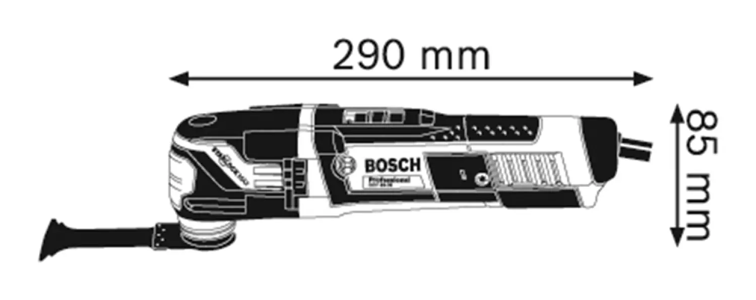 Bosch GOP 55-36 Multitool + 35 delige accessoireset in L-Boxx - 550W-image