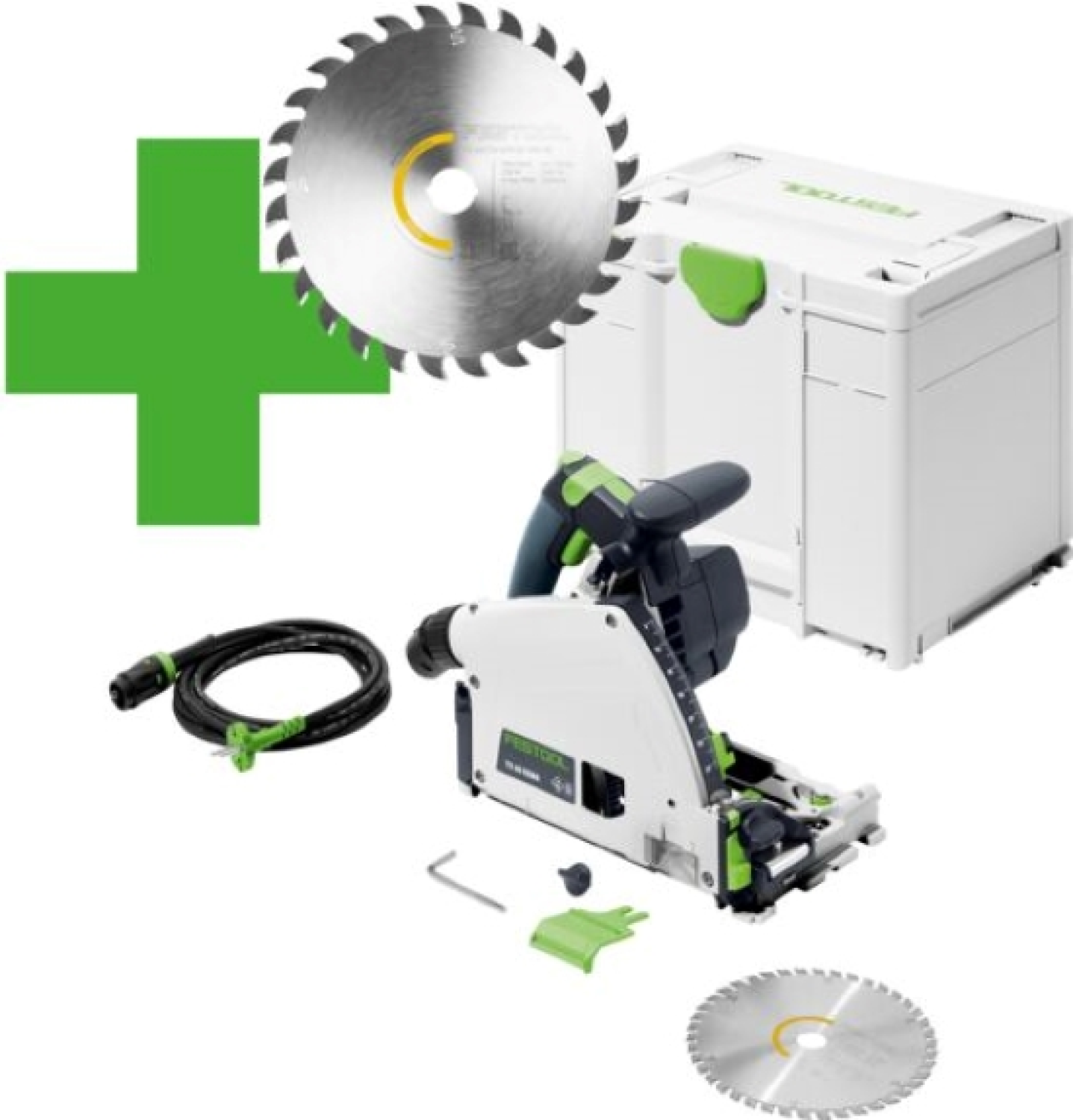 Festool TS 60 K-Plus Master Edition 1500W Scie Circulaire Inclinable dans Systainer-image