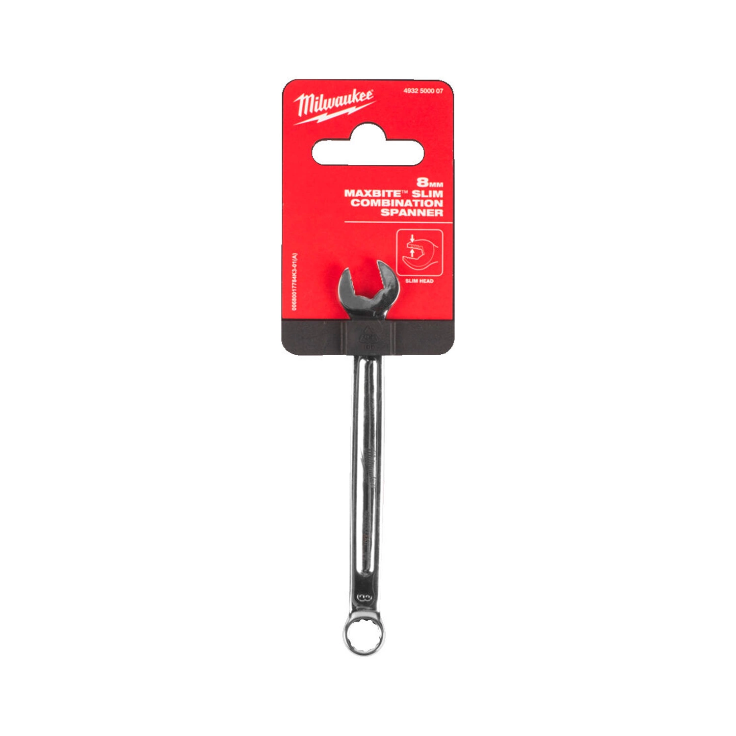 Milwaukee 4932500007 Clé à cliquet MAXBITE slim - 8 mm