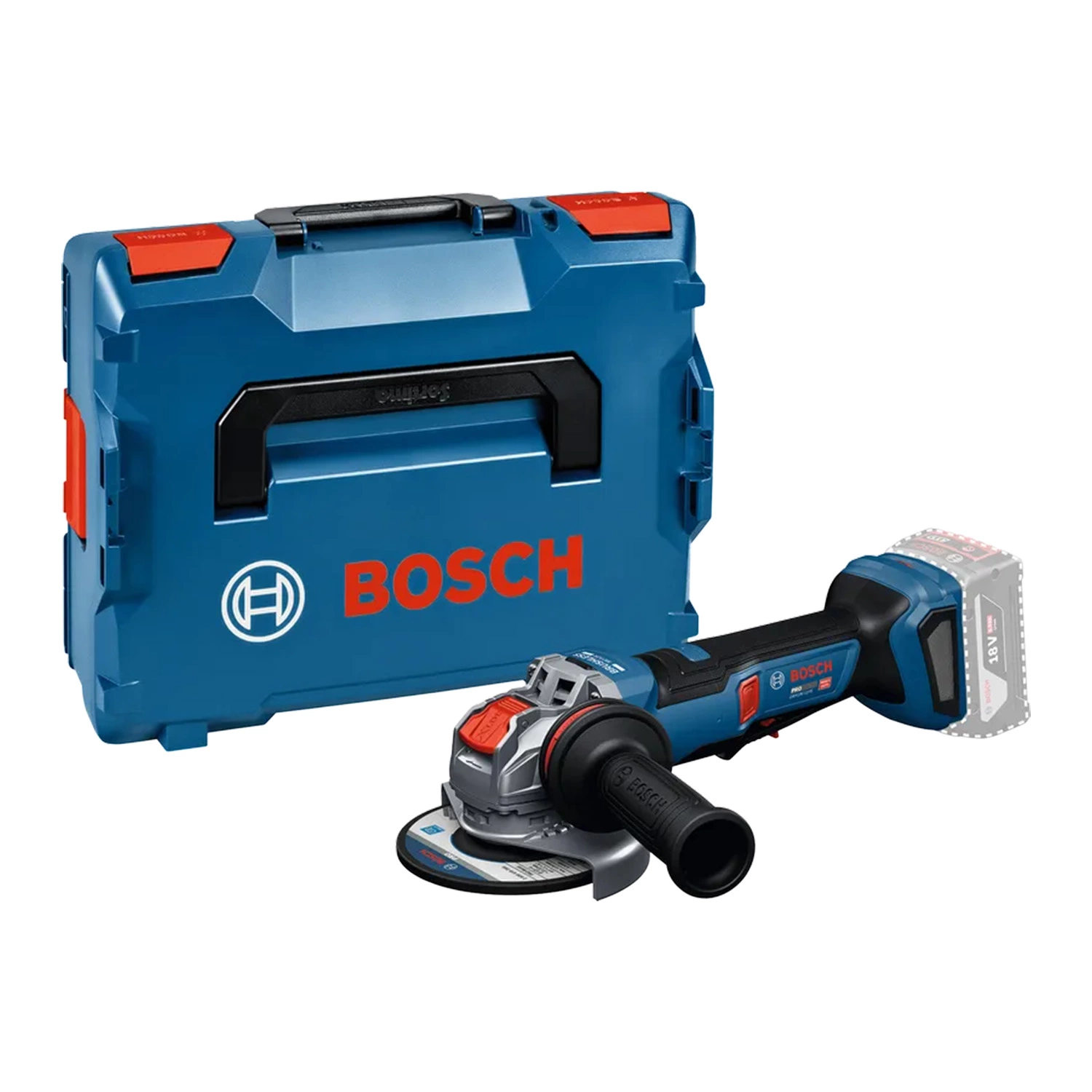 Bosch GWS18V-11PS Meuleuse d'angle sans fil dans L-Boxx - 125 mm-image