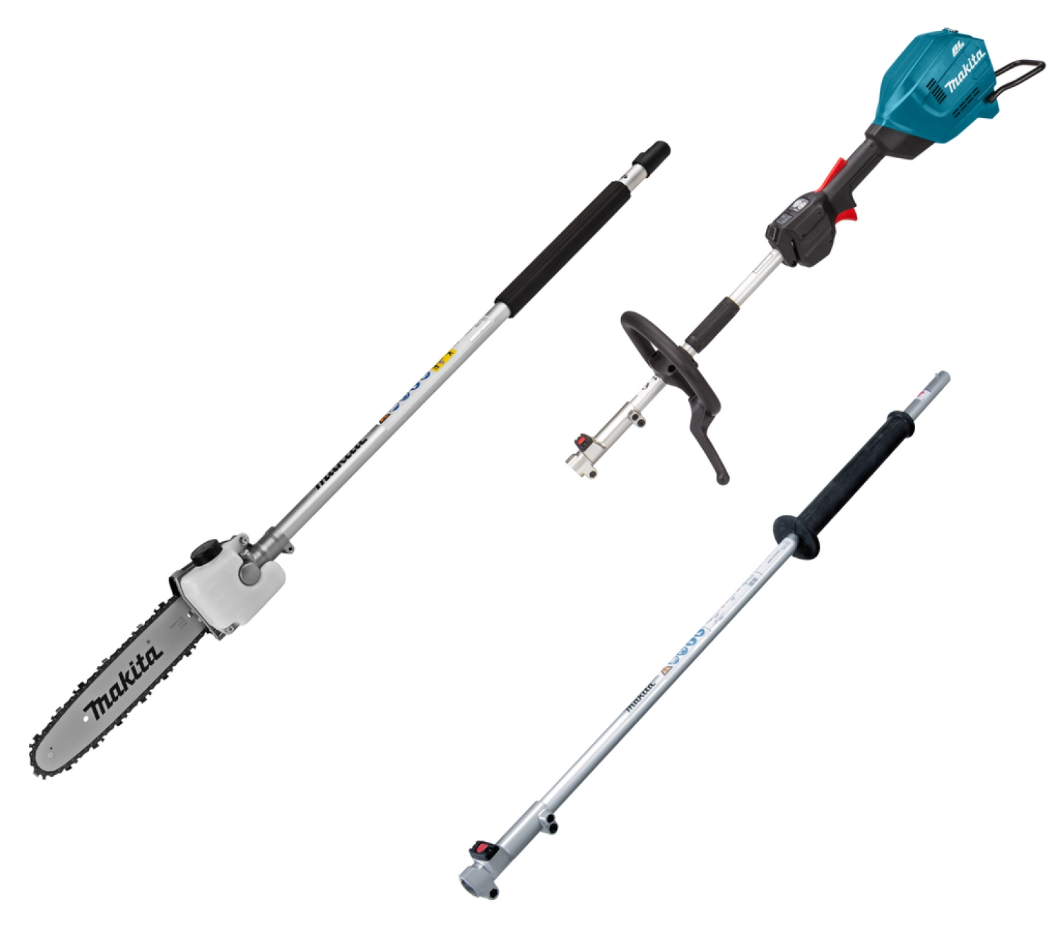 Makita UX01GZ11 40V Max Li-Ion accu combisysteem body met 2 opzetstukken - koolborstelloos-image